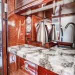 Thumbnail of sink and galley of dassault falcon plane