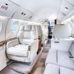 Thumbnail of interior view of seating on dassault falcon